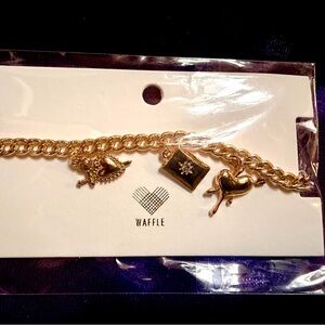 Gold Charm Bracelet